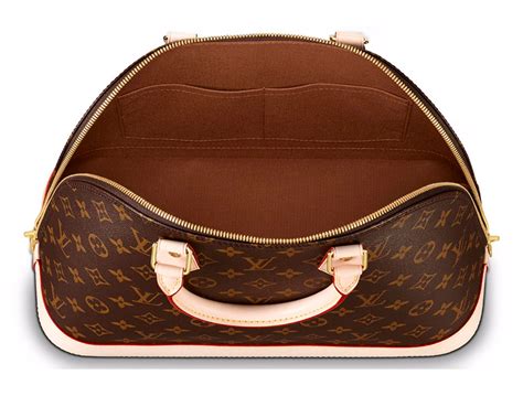 louis vuitton interior lining alma bag